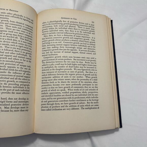 The Growth of Religion Vintage Hardback 1938 Willett, Clark, & Co Library Book - Picture 16 of 16